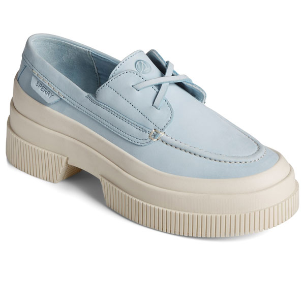 Casual Platform Boat-Inspired Trainer