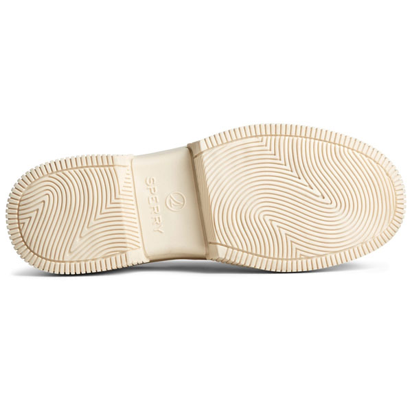 Casual Platform Boat-Inspired Trainer