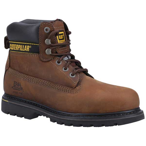 Cat Holton Heavy & Light Industrial Welted Work Boot