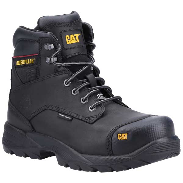 CAT Men's  Footwear Spiro New S3 Safety Boots Black