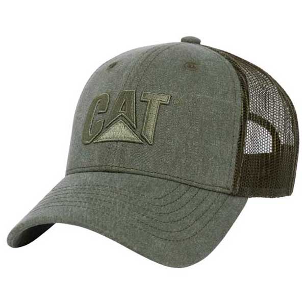 Cat Trucker Hat with Snap Back Closure
