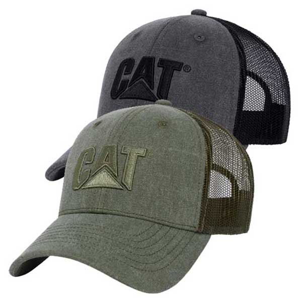 Cat Trucker Hat with Snap Back Closure