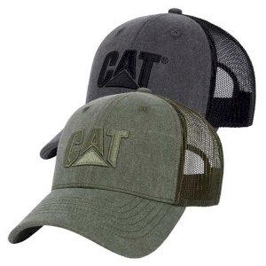 Cat Trucker Hat with Snap Back Closure