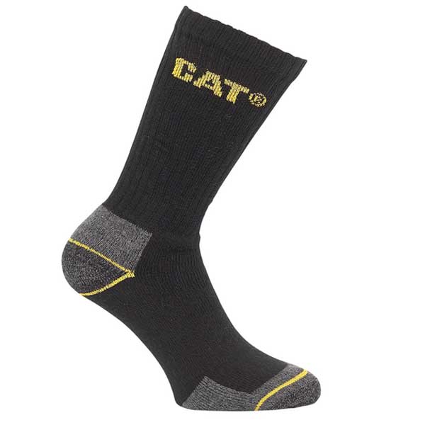 Caterpillar Crew Mens Socks 3PR Pks 