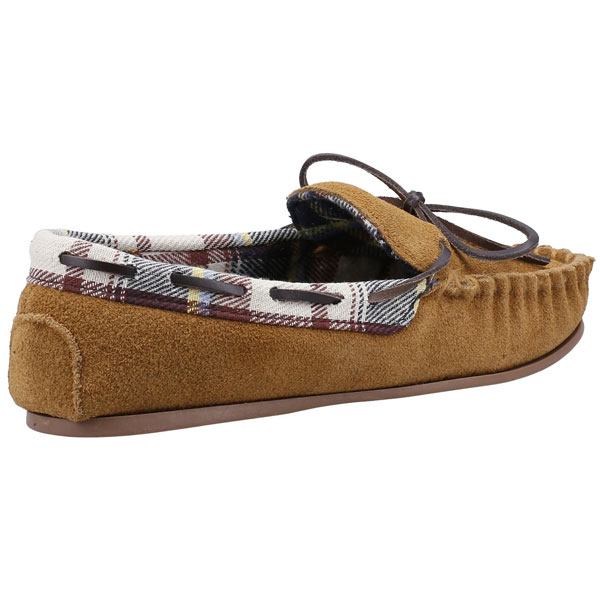 Chatsworth Suede Moccasin Style Slippers