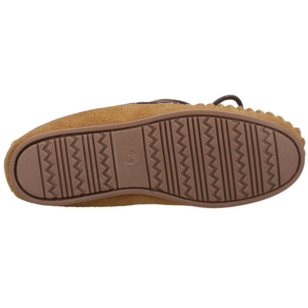 Chatsworth Suede Moccasin Style Slippers