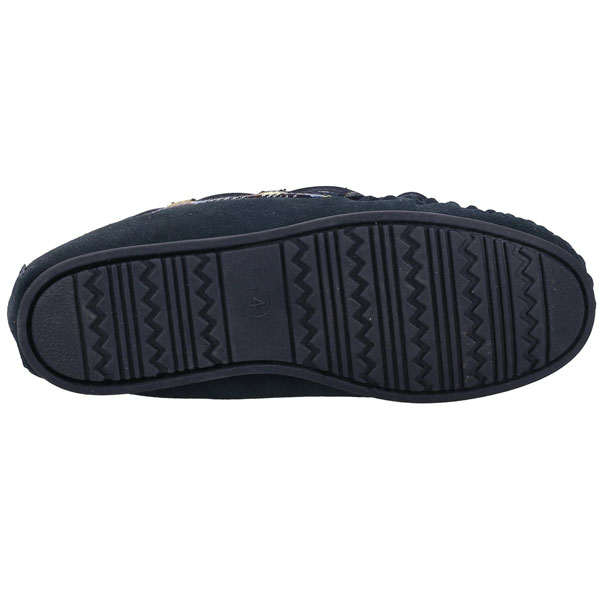 Chatsworth Suede Moccasin Style Slippers