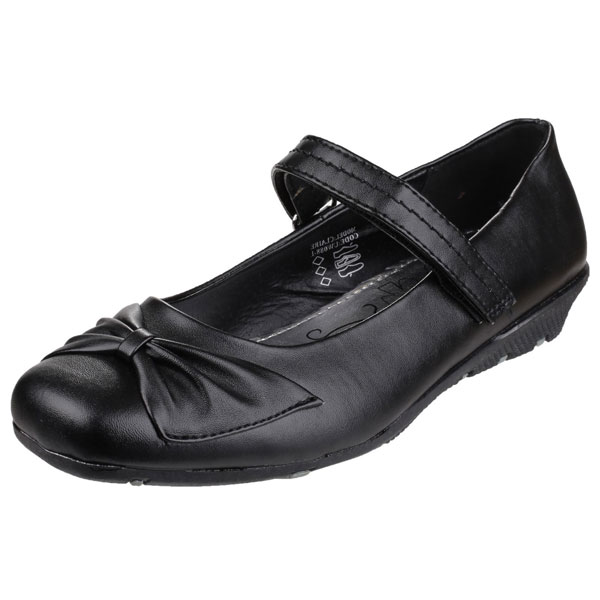 Claire Uniform Bar Shoe with Touch Strap