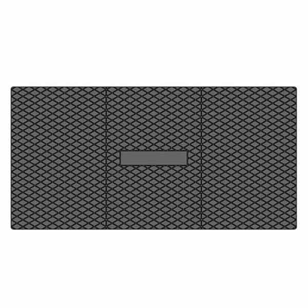 Clear Path Oxford Plastic Temporary Pedestrian Crossing Mat