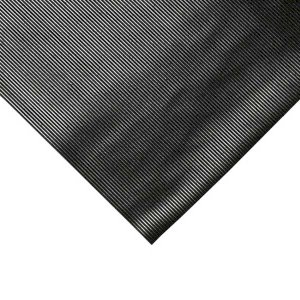Multi-Purpose Natural Rubber Ribbed Runner Mat 