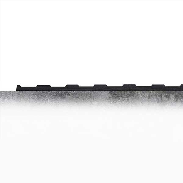 Natural Rubber Wide Fluted Losse Lay Rubber Matting