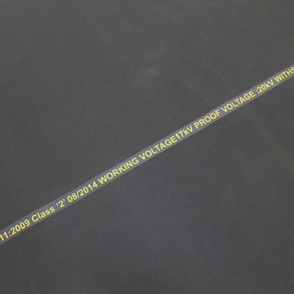 Anti-Shock Ribbed Surface Rubber Matting