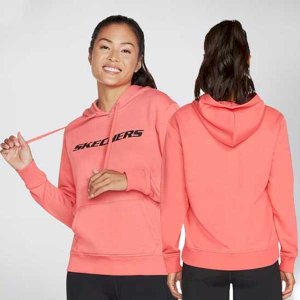 Comfort Fit Skechers Heritage Peach Hoodie