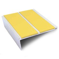 Commercial Stair Nosing Edge Trim 93mm x 32mm Non Slip PVC Insert
