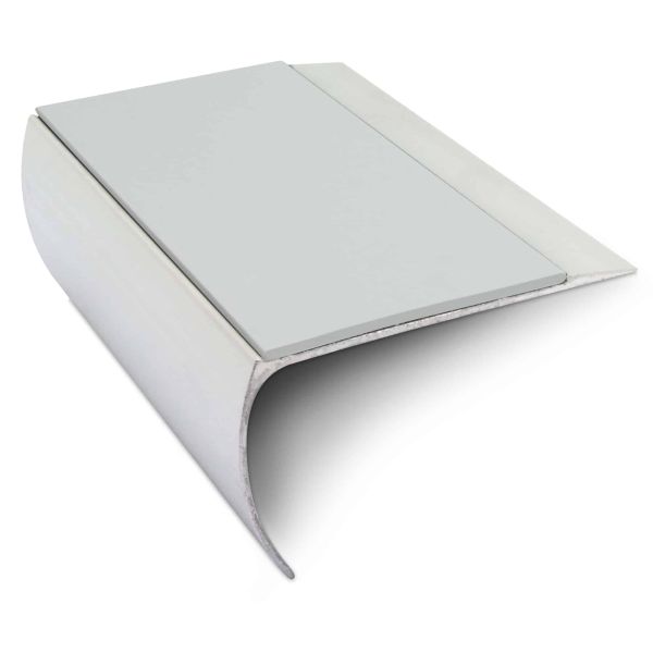 Commercial Stair Nosing Edge Trim 69mm x 40mm With Pvc Insert Aluminium Non-Slip