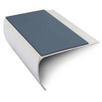 Commercial Stair Nosing Edge Trim 69mm x 40mm With Pvc Insert Aluminium Non-Slip