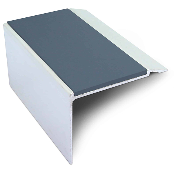 Commercial Stair Nosing Edge Trim 72mm x 55mm With Non-Slip PVC Insert