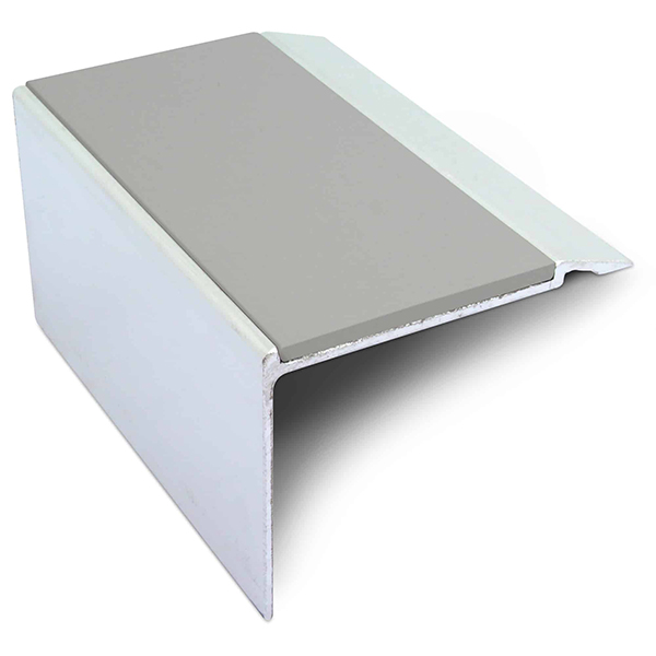 Commercial Stair Nosing Edge Trim 72mm x 55mm With Non-Slip PVC Insert