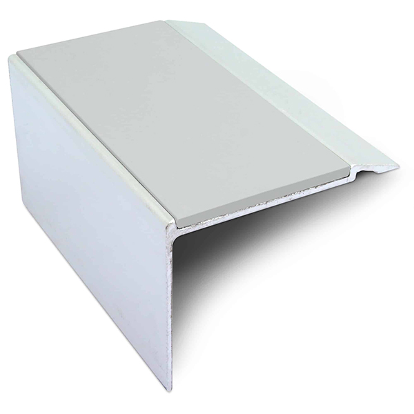 Commercial Stair Nosing Edge Trim 72mm x 55mm With Non-Slip PVC Insert