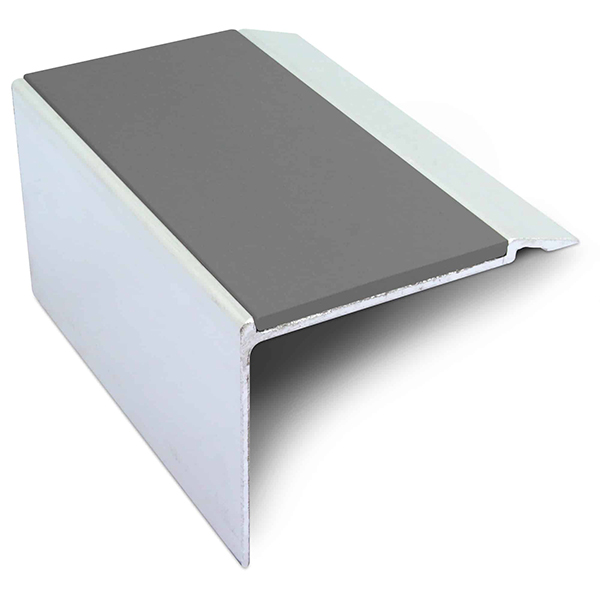 Commercial Stair Nosing Edge Trim 72mm x 55mm With Non-Slip PVC Insert