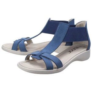 Con Band Summer Sandal in Soft Nubuck