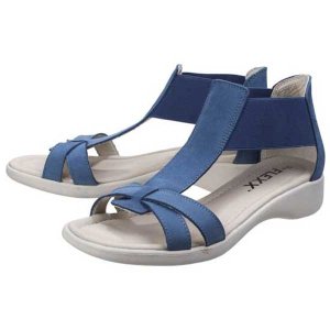 Con Band Summer Sandal in Soft Nubuck