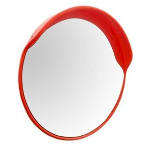 Convex Safety Mirror 60CM for Driveway Wide Angle Visible High-Definition Convex Security Mirror with Plastic Body