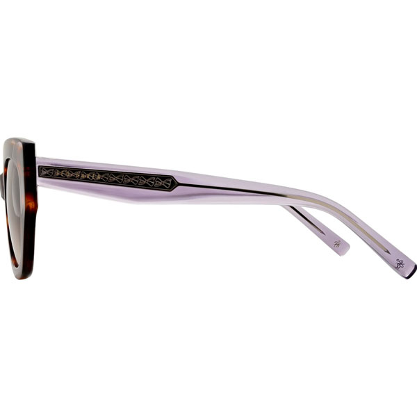 Coral Crystal Lilac Ladies Sunglasses