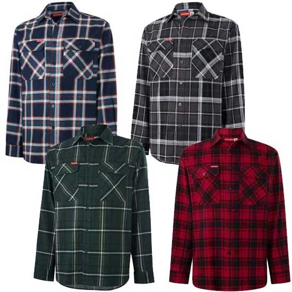 Core Check Shirt in Soft Brushed Flannel