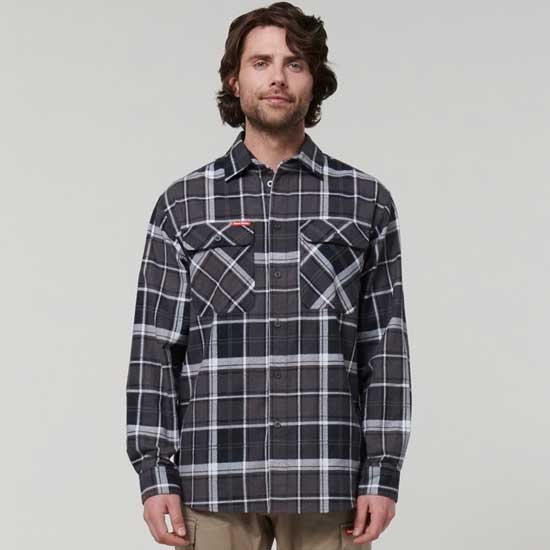 Core Check Shirt in Soft Brushed Flannel