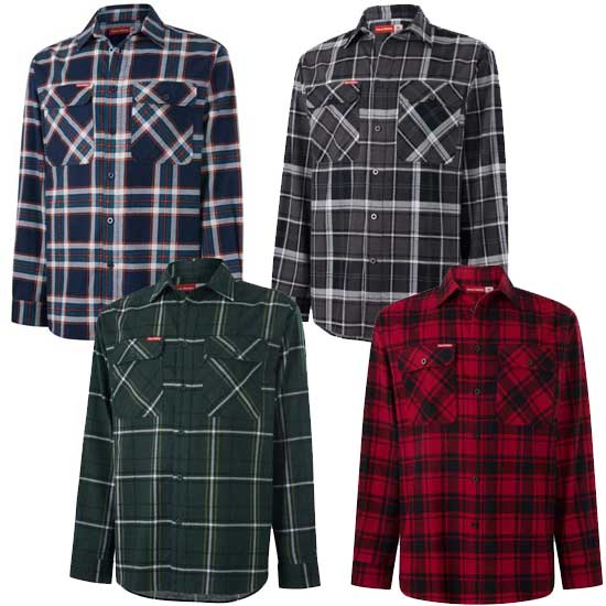 Core Check Shirt in Soft Brushed Flannel