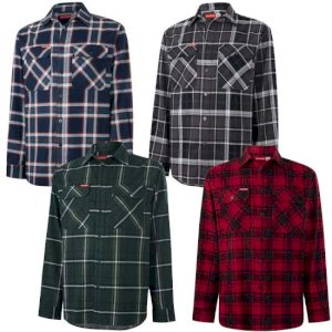 Core Check Shirt in Soft Brushed Flannel