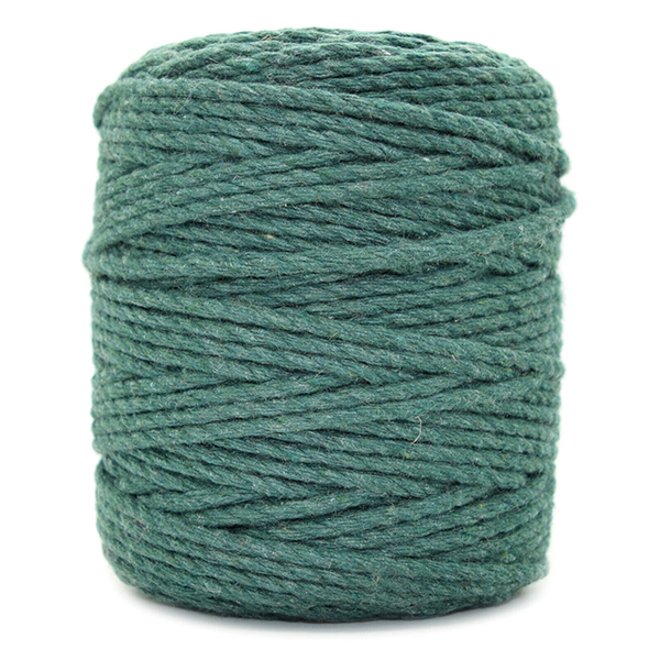 Cotton Macrame Rope – Premium 3-Strand Twisted Cord.