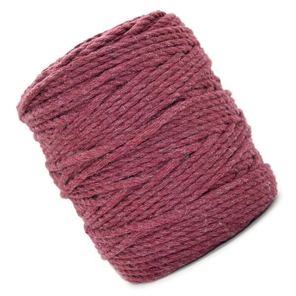 Cotton Macrame Rope – Premium 3-Strand Twisted Cord.
