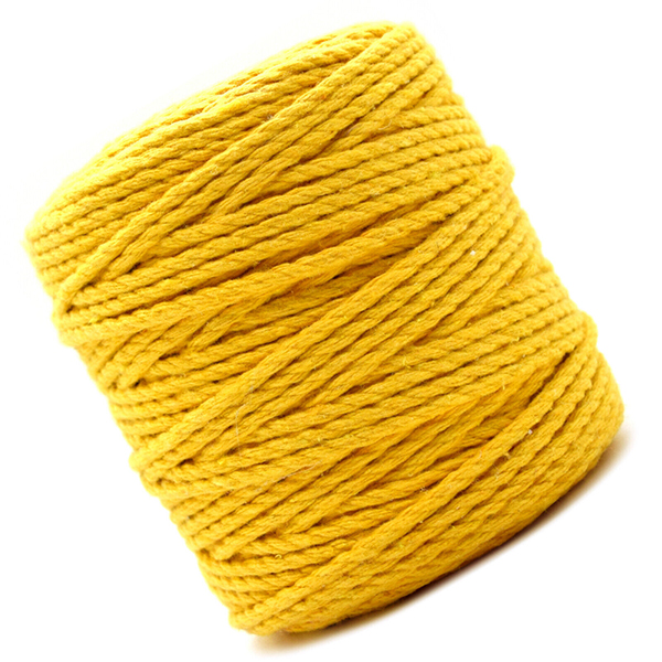 Cotton Macrame Rope – Premium 3-Strand Twisted Cord.