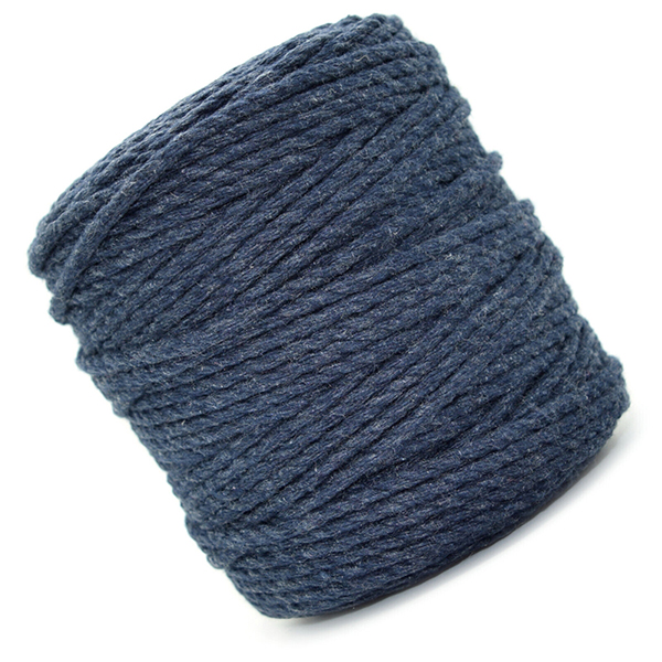 Cotton Macrame Rope – Premium 3-Strand Twisted Cord.