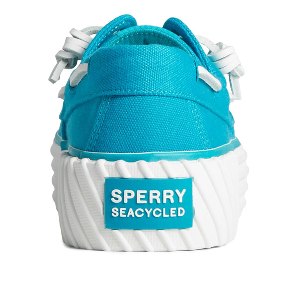 Crest Elevated Boat-Style Canvas Shoe