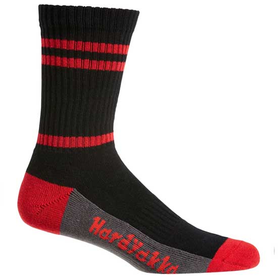 Crew Work Sock Cushioned Footbed 5 Pack