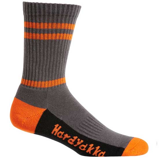 Crew Work Sock Cushioned Footbed 5 Pack