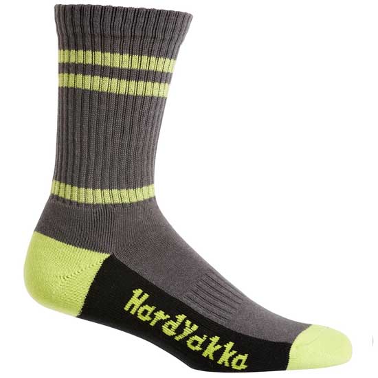 Crew Work Sock Cushioned Footbed 5 Pack