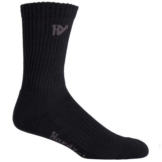 Crew Work Sock Cushioned Footbed 5 Pack
