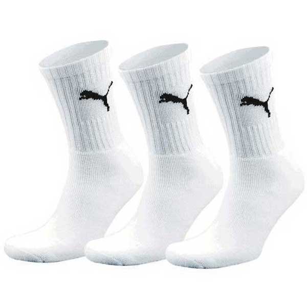 Crew Puma Socks Ribbed Ankle 3 Pack Set