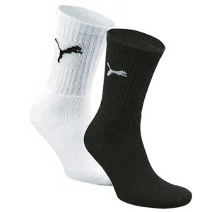 Crew Puma Socks Ribbed Ankle 3 Pack Set