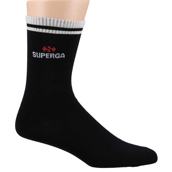 Everyday Comfort Crew Socks in Black