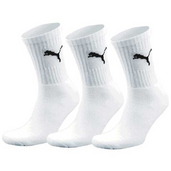 Crew Puma Socks Ribbed Ankle 3 Pack Set