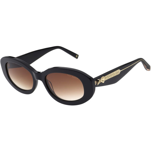 Ted Baker Black Acetate Sunglasses