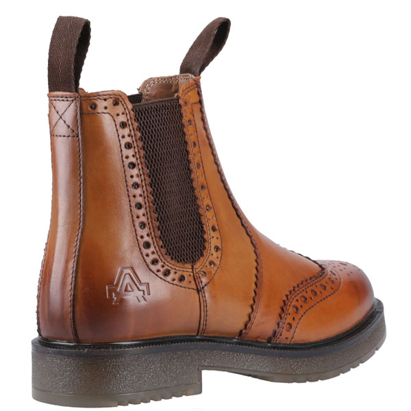 Dalby Pull On Brogue Boot – Classic Style