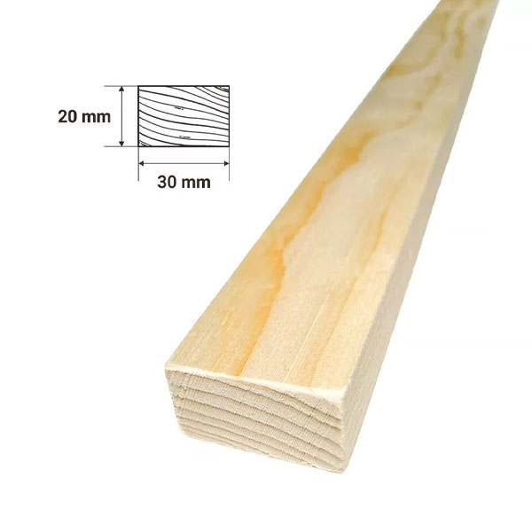 Decorative Moulding PSE Treated Timber Pinewood Pine Battens