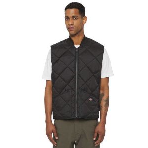Dickies Diamond Quilted Water Resistant Vest