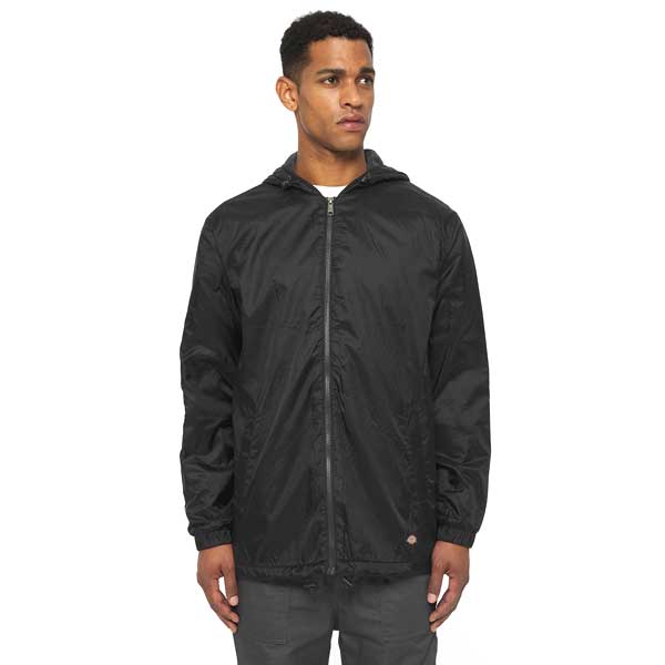 Dickies Mens Fleece Lined Nylon Hooded Jacket